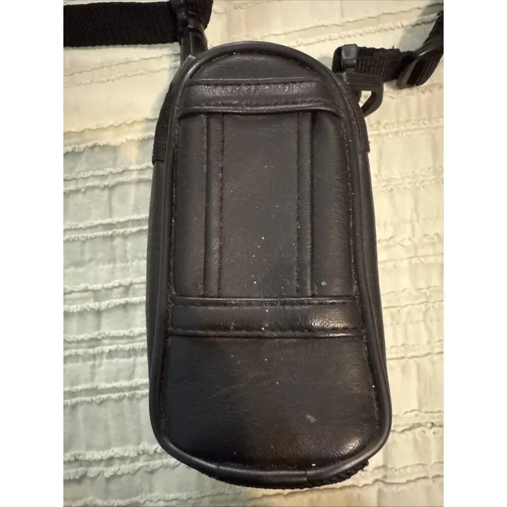 Vintage Sony Cybershot Compact Small Camera Carry Case With Adjustable Strap